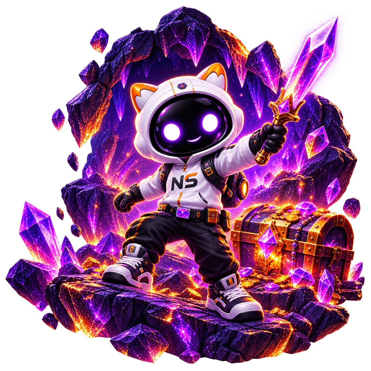 Starter package mascot