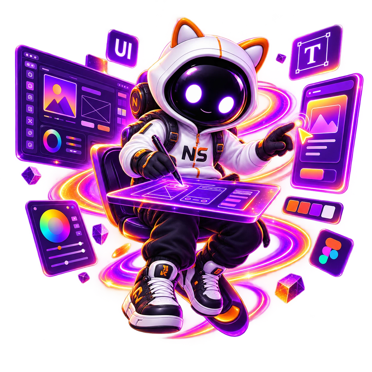 Digital Illustration & UI/UX