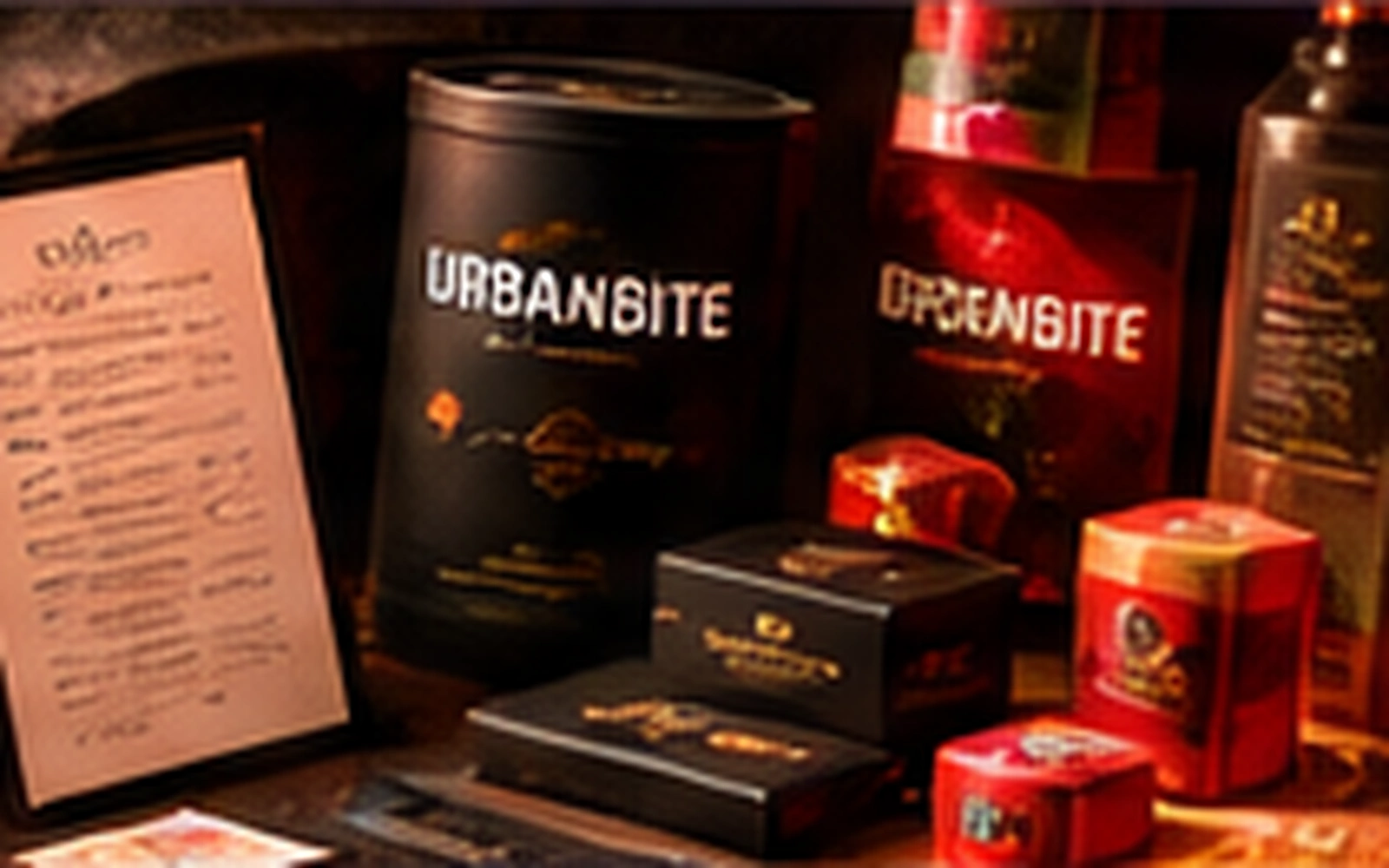 UrbanBite restaurant branding