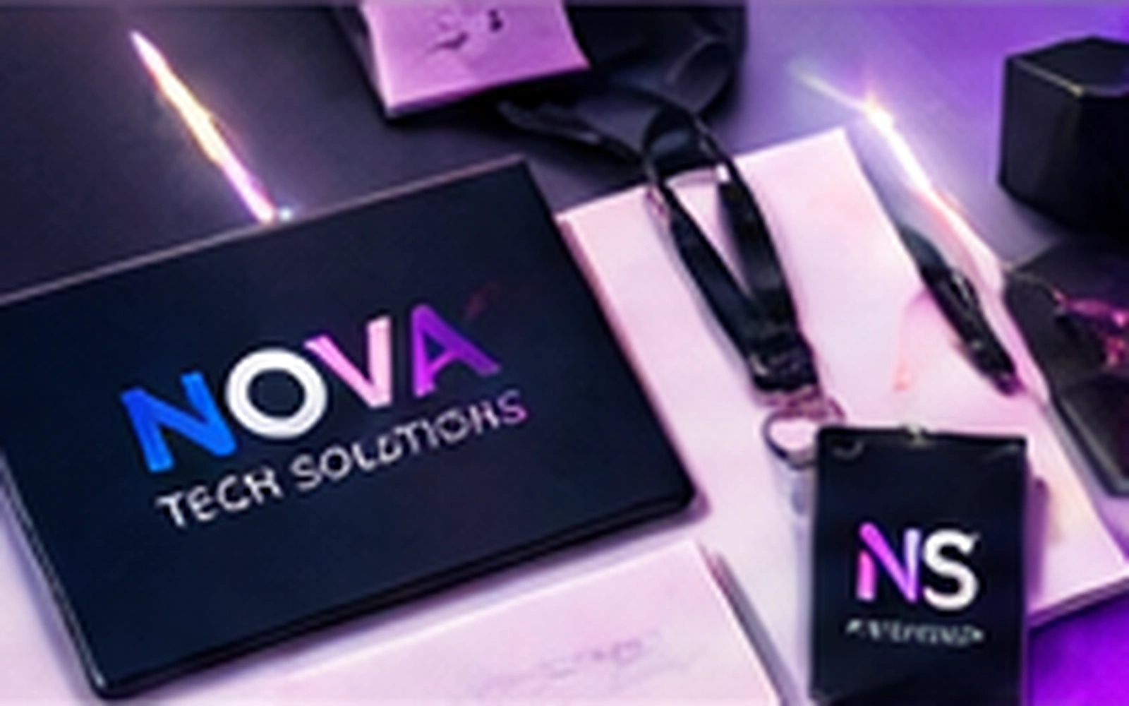 NovaTech brand identity