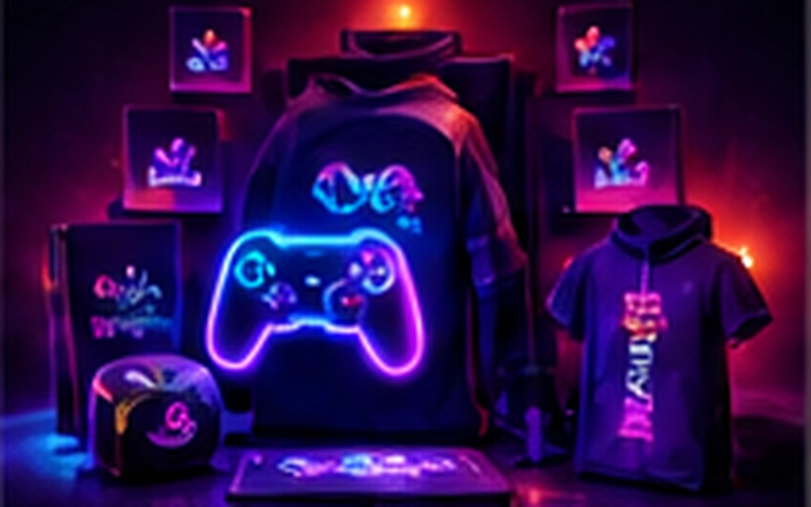 PixelPlay gaming brand identity