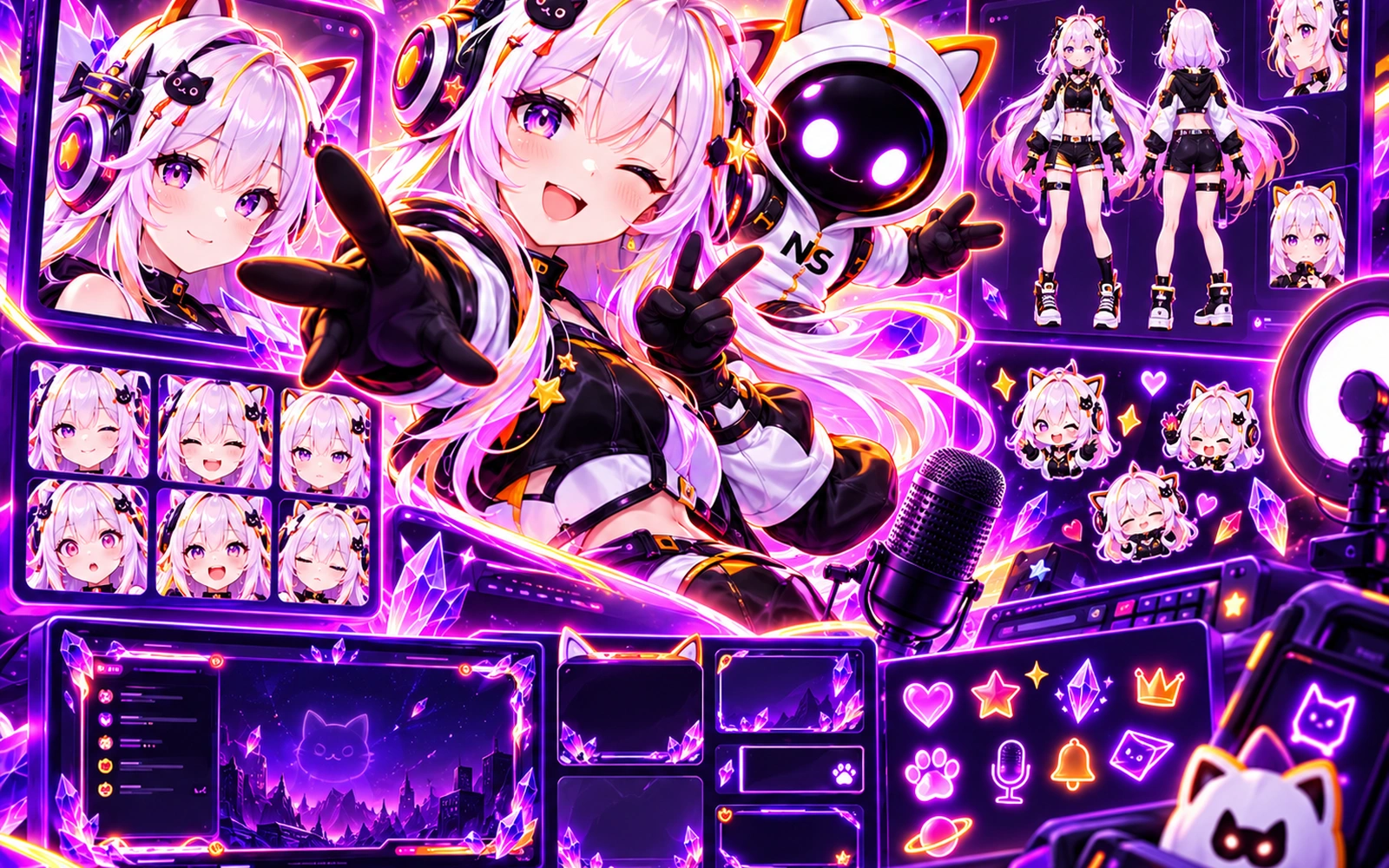 VTuber asset set