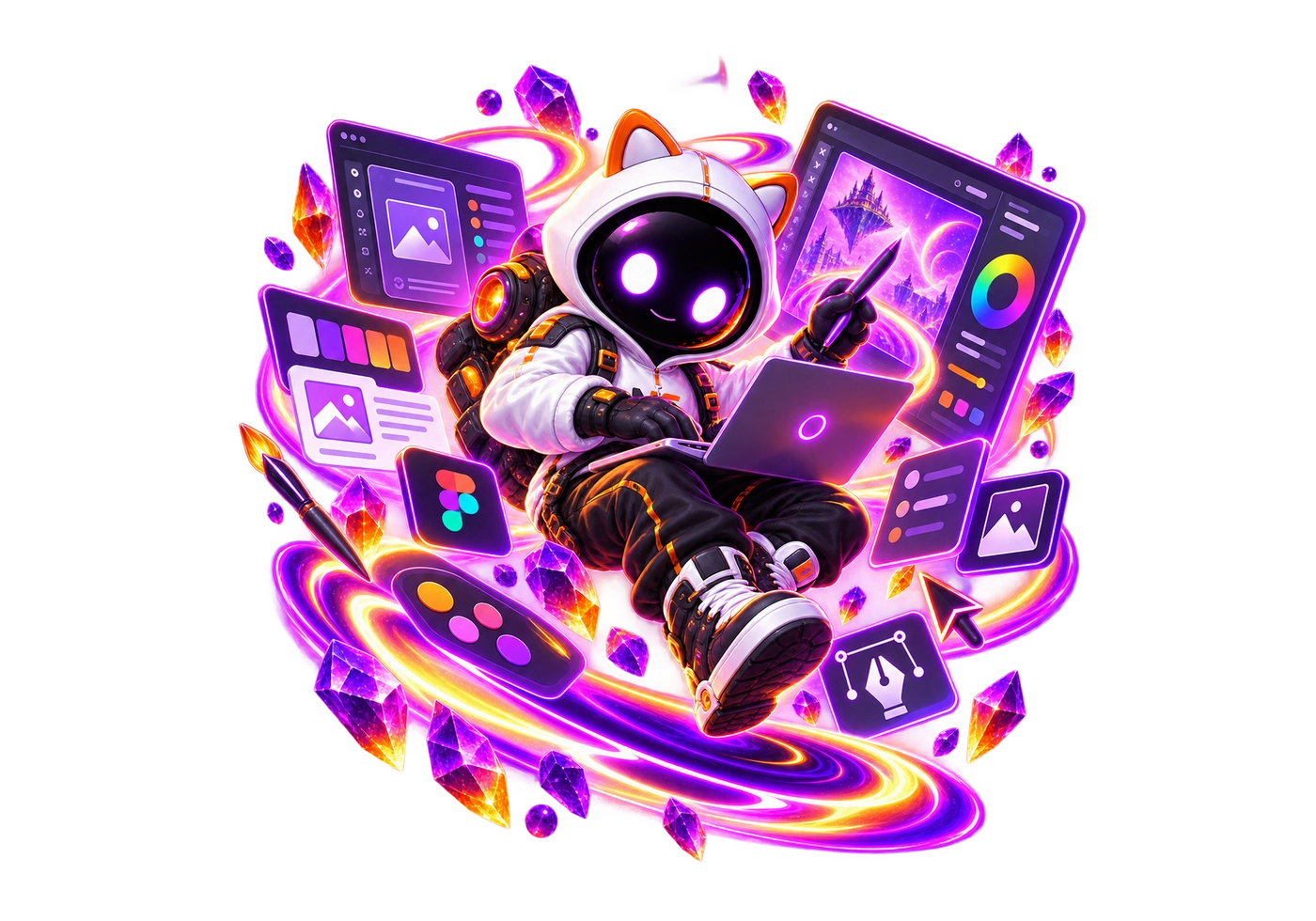 Professional package artwork