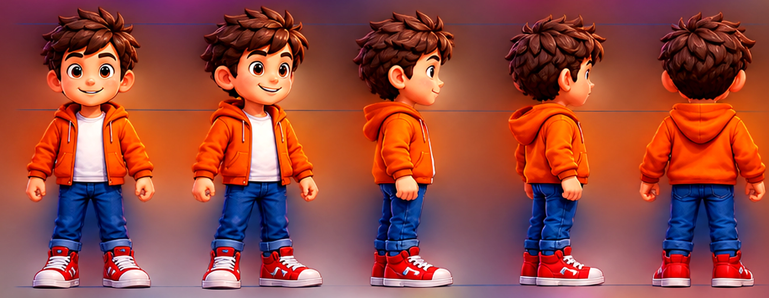 Character turnaround sheet